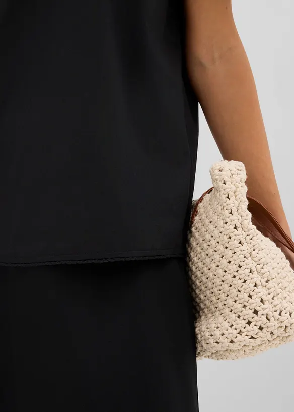 Bluse mit Stickerei, bonprix