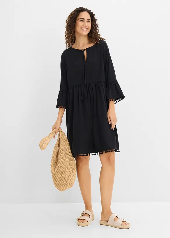 Kleid aus flie&szlig;ender Viskose, bonprix