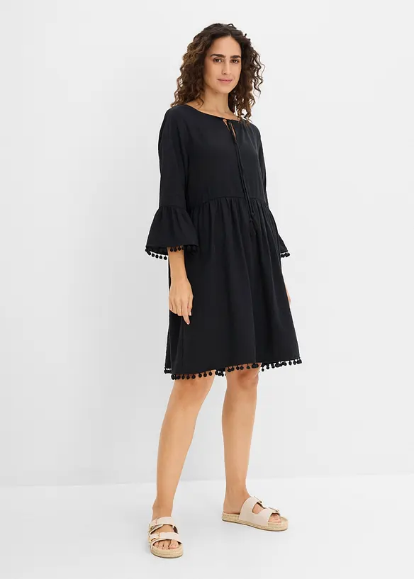 Kleid aus flie&szlig;ender Viskose, bonprix