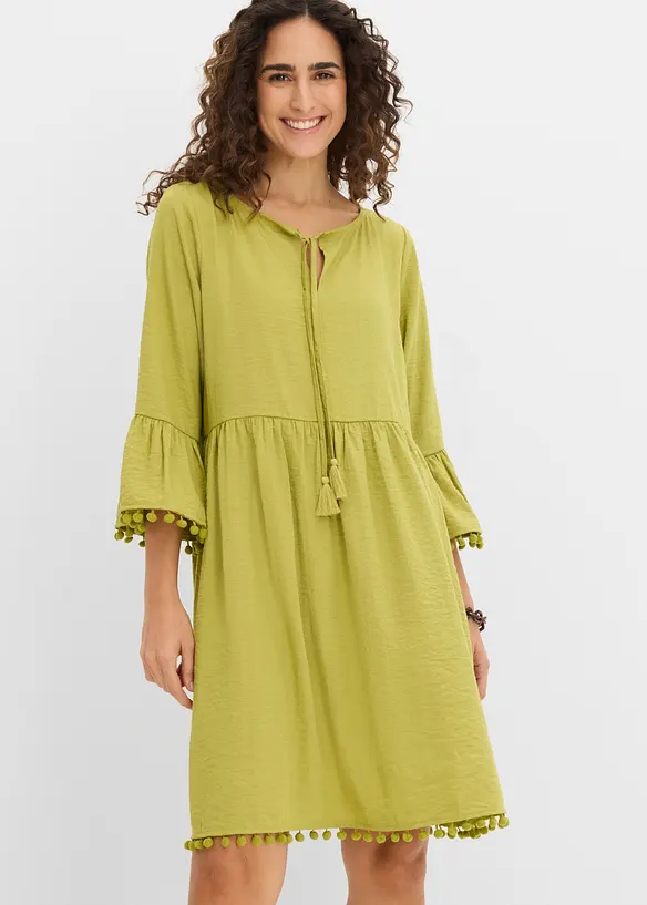 Kleid aus flie&szlig;ender Viskose, bonprix