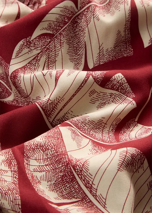 Robe caftan midi en viscose fluide, bonprix