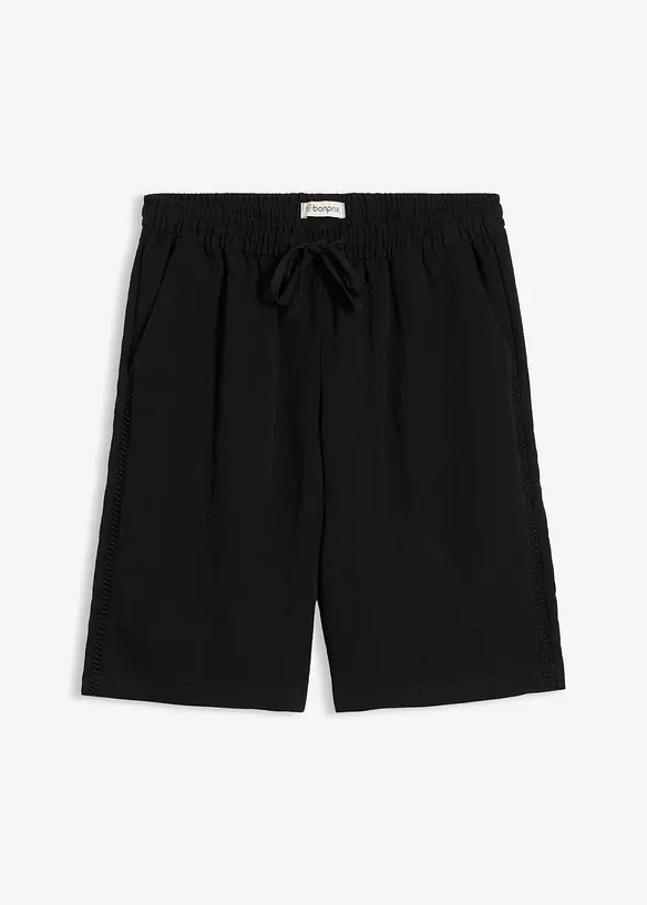 Schlupf Bermuda aus Viskose-Mix, bonprix