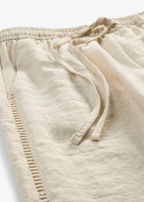 Schlupf Bermuda aus Viskose-Mix, bonprix