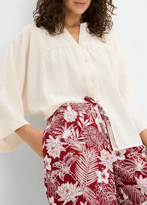 Marlenehose aus Viskose-Mix, bonprix