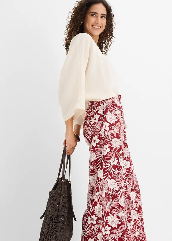 Marlenehose aus Viskose-Mix, bonprix