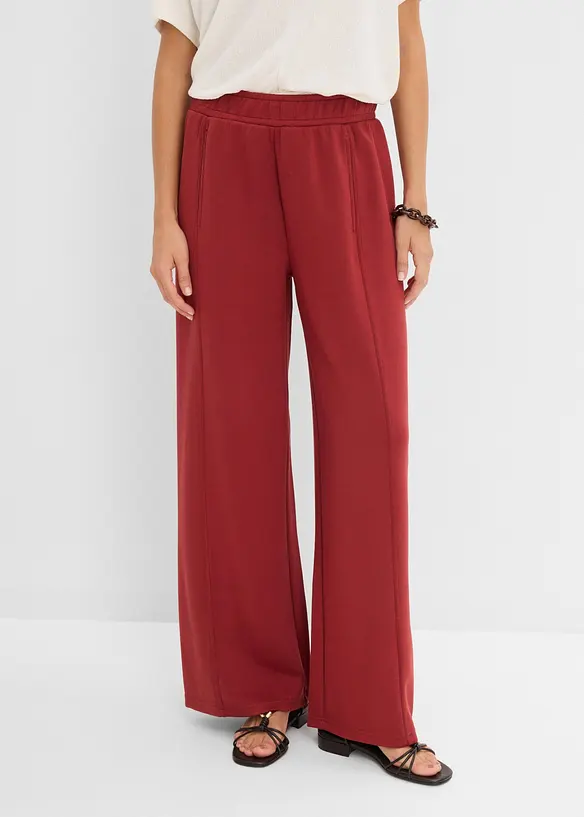 Weite Hose aus Scuba, bonprix