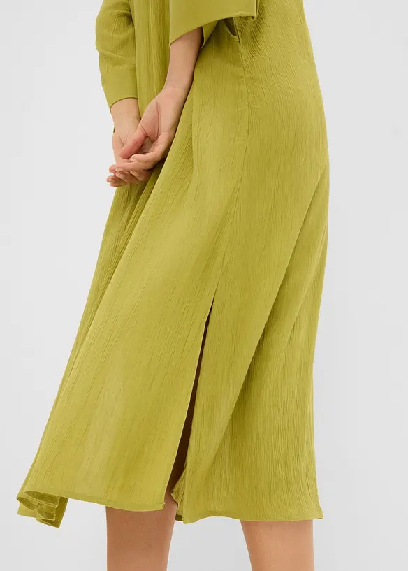 Kaftan-Kleid aus flie&szlig;ender Viskose, bonprix