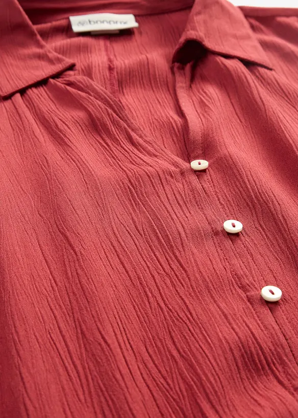 Kaftan-Kleid aus flie&szlig;ender Viskose, bonprix