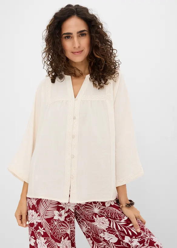 Bluse aus Viskose-Mix, bonprix