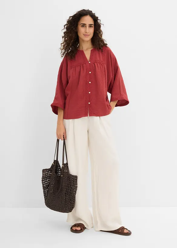 Bluse aus Viskose-Mix, bonprix