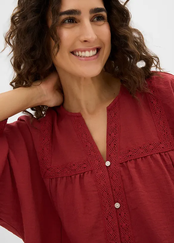 Bluse aus Viskose-Mix, bonprix