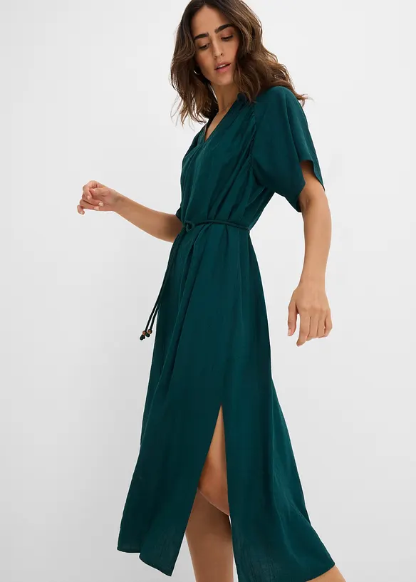 Robe midi douce, bonprix
