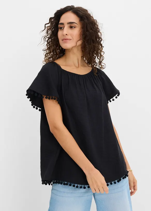 Bluse aus softem Viskose-Mix, bonprix