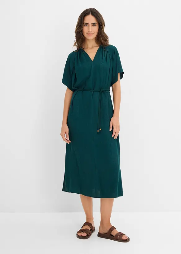 Robe midi douce, bonprix