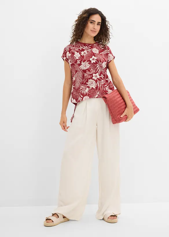 T-Shirt aus Viskosemix, bonprix