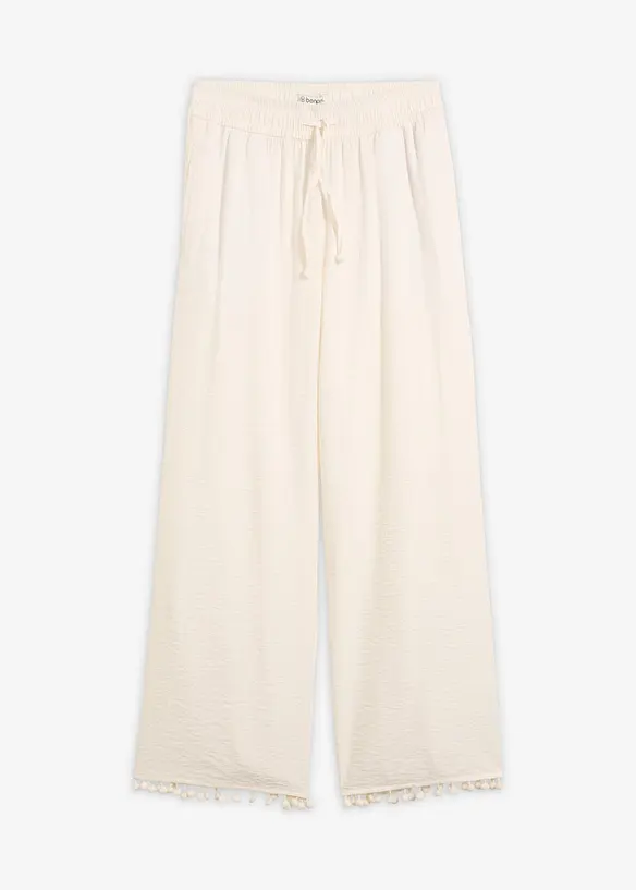 Schlupfhose aus flie&szlig;endem Viskose-Mix, bonprix