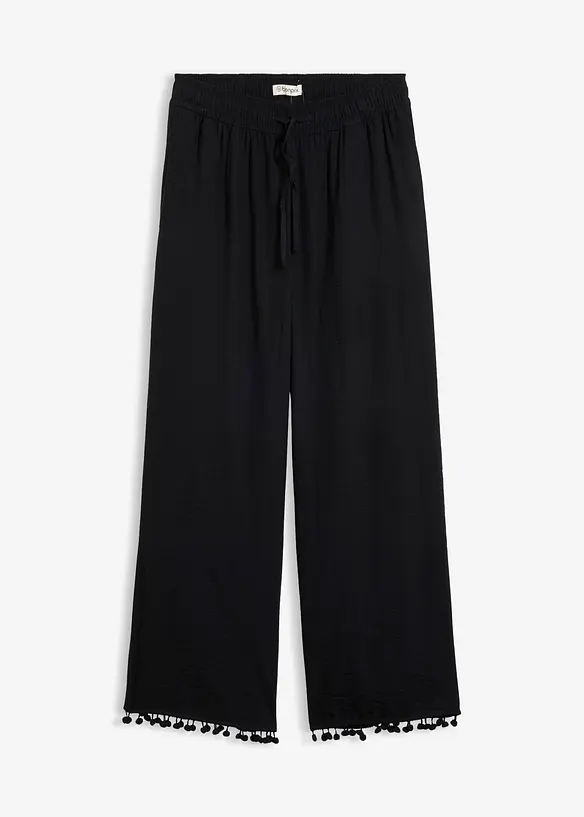 Schlupfhose aus flie&szlig;endem Viskose-Mix, bonprix