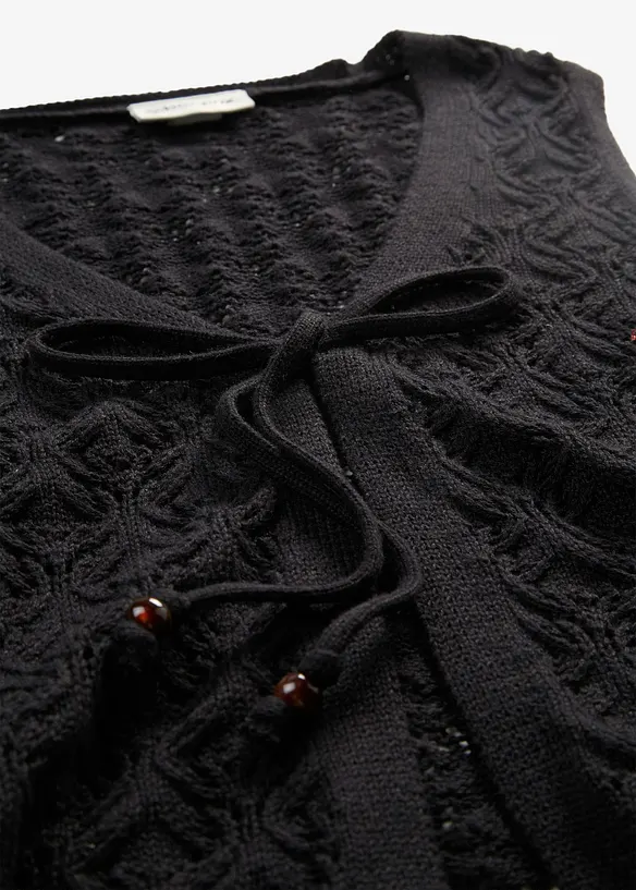 Ajour Strickweste, bonprix