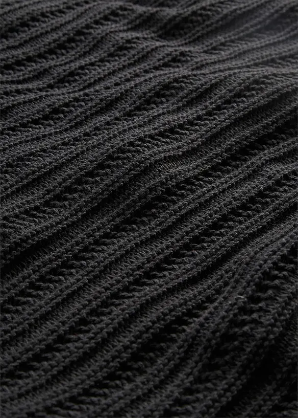 Maxirock mit H&auml;kel-Spitze, bonprix