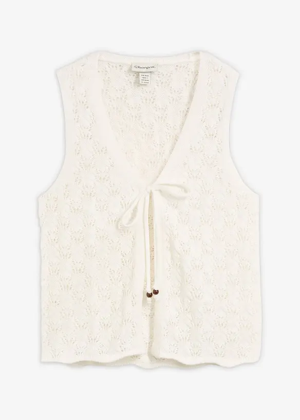 Ajour Strickweste, bonprix