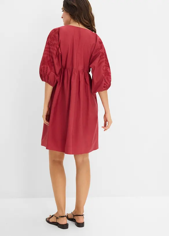 Blusenkleid aus reiner Baumwolle, bonprix