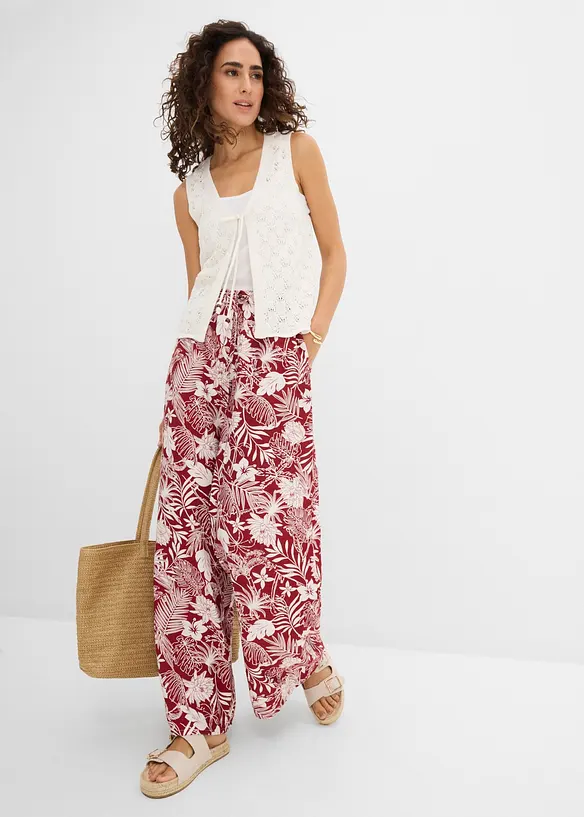 Ajour Strickweste, bonprix