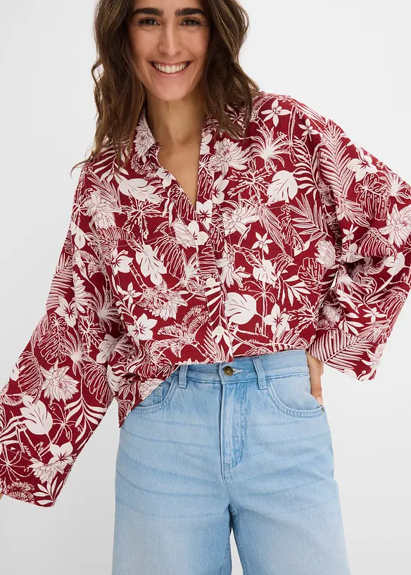 Jeans-Bermuda Mid Waist, Bequembund, bonprix