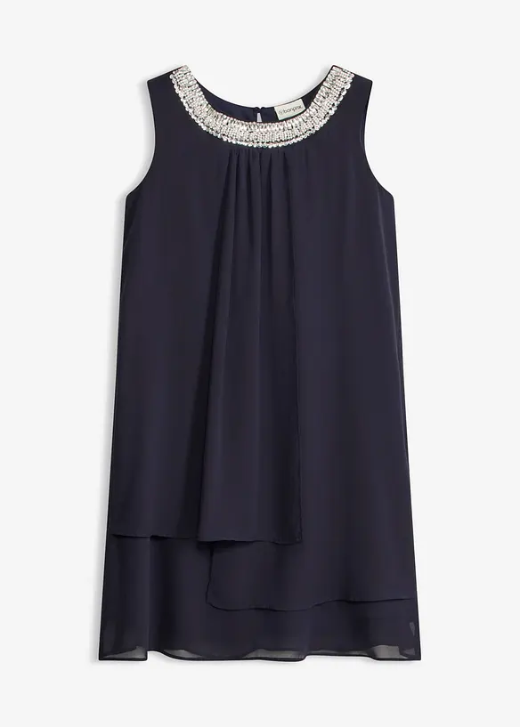 Robe de qualit&eacute; avec application, bonprix