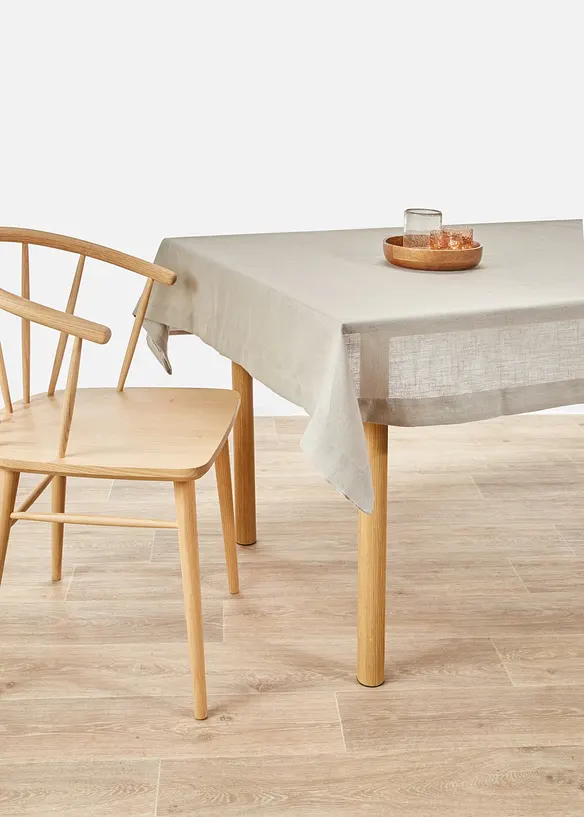Tischdecke mit Leinenanteil, bonprix