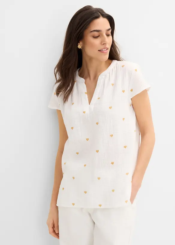 Tunique en gaze de coton, bonprix