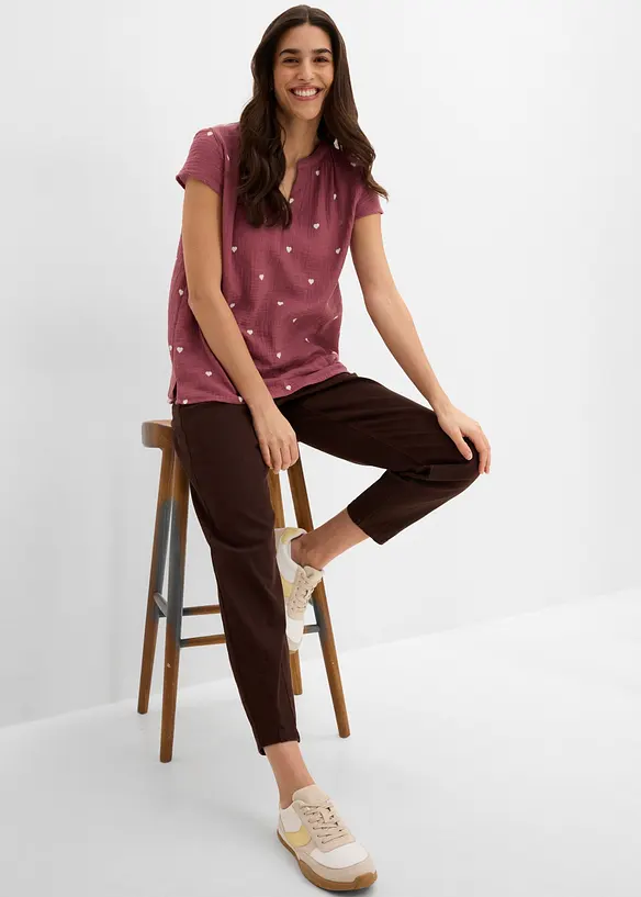 Tunique en gaze de coton, bonprix