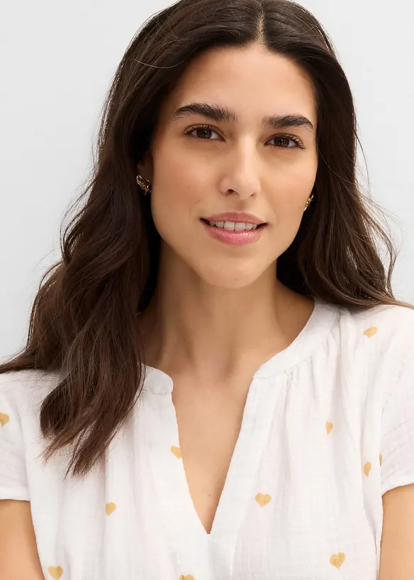 Tunique en gaze de coton, bonprix