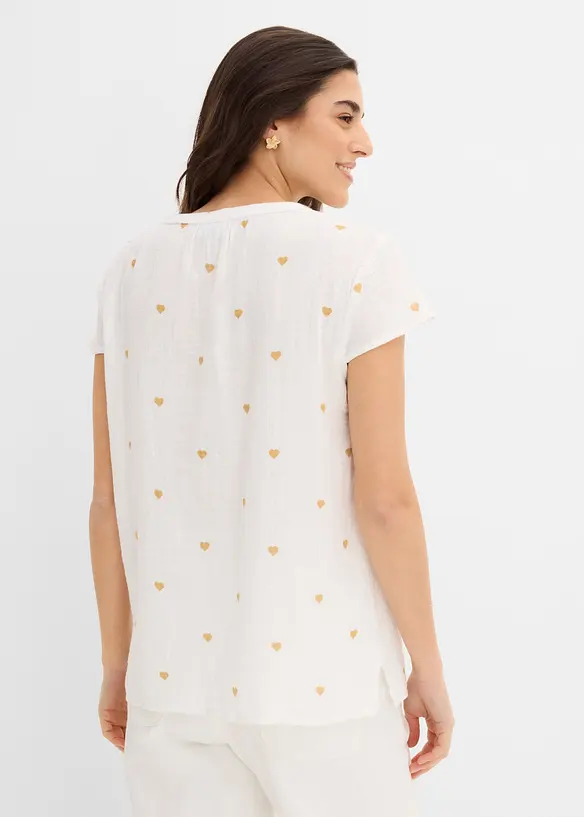 Tunique en gaze de coton, bonprix