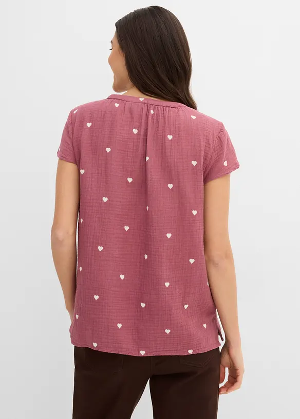 Tunique en gaze de coton, bonprix