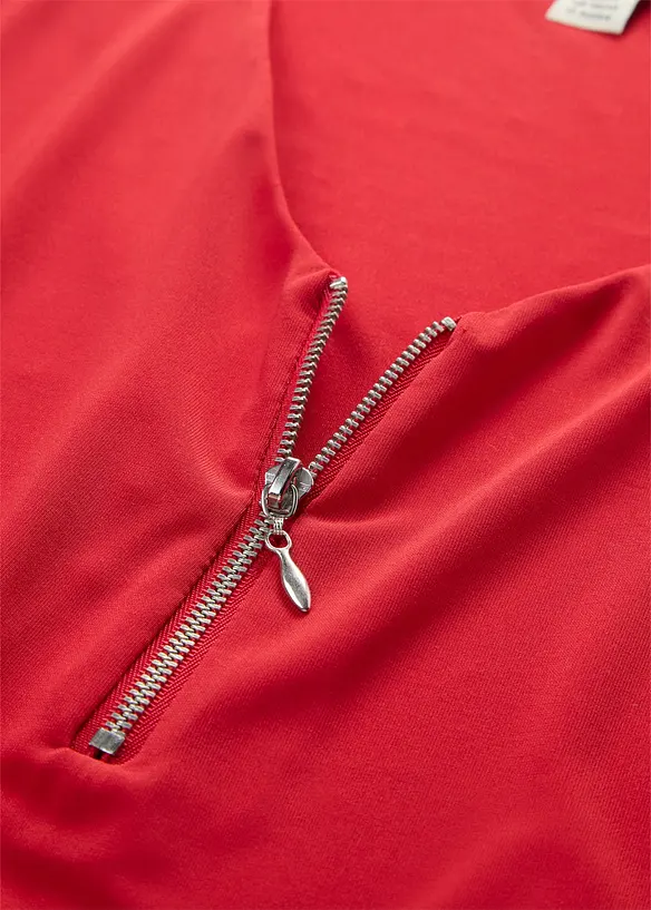 Shirtkleid mit Chiffon&auml;rmeln, bonprix