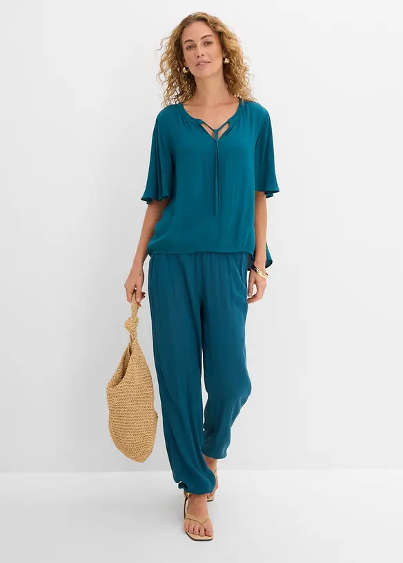 Blouse longue en viscose fluide, bonprix