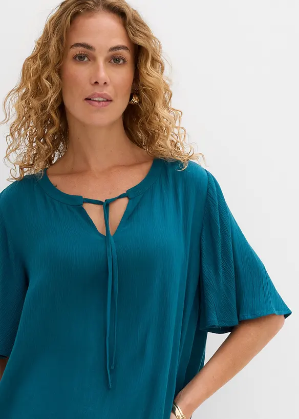 Blouse longue en viscose fluide, bonprix