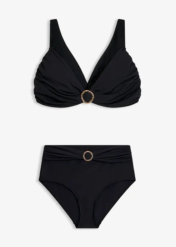 Bustier-Bikini mit Ringdetail (2-tlg.Set), bonprix
