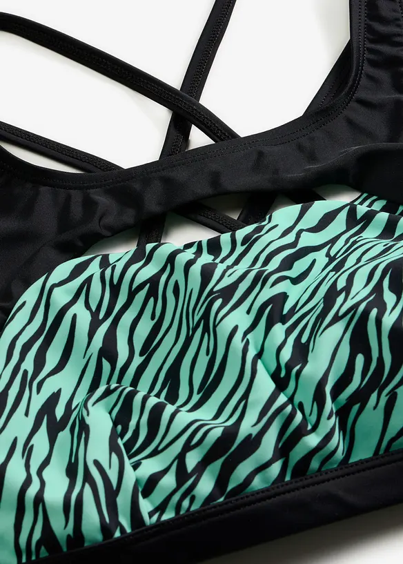 Bustier-Bikini mit Cut-Out (2-tlg.Set), bonprix