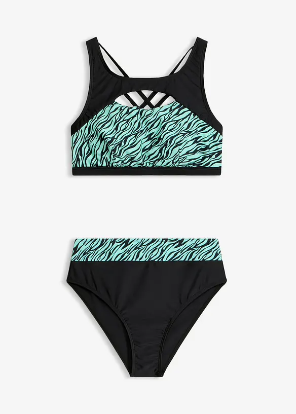 Bustier-Bikini mit Cut-Out (2-tlg.Set), bonprix