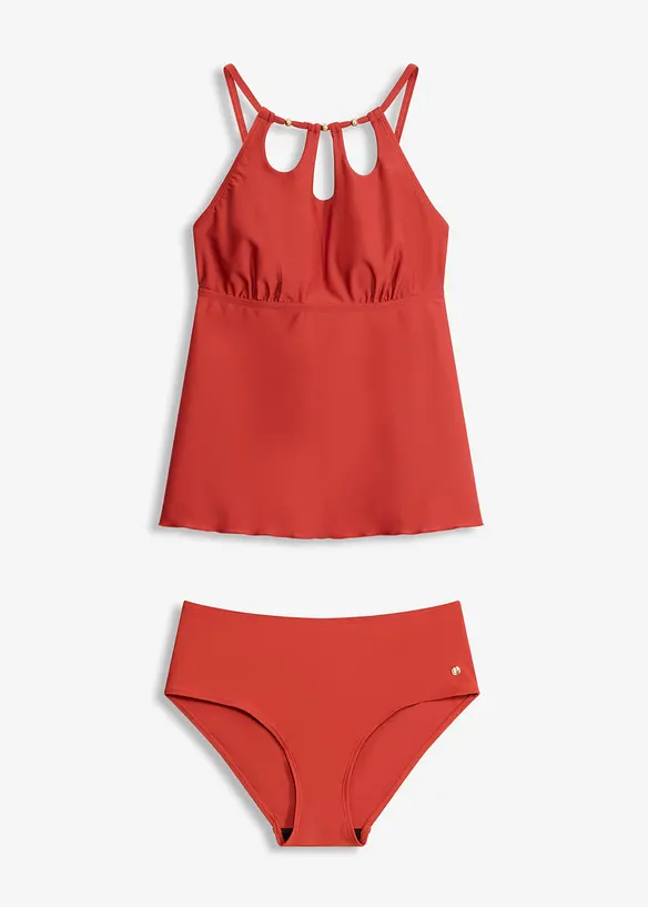 Tankini &agrave; d&eacute;coupes (ens. 2 pces), bonprix