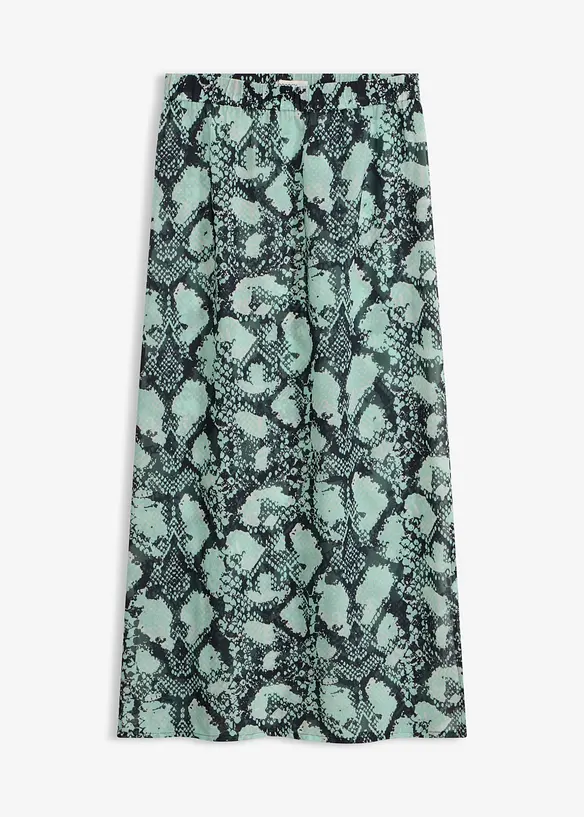 Strandrock aus leichtem Chiffon, bonprix