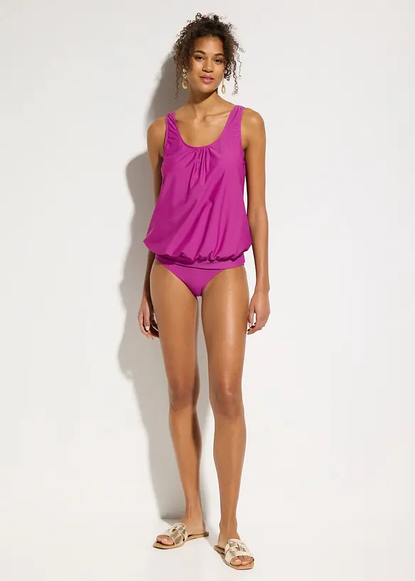 Lot de 2 bas de maillot taille haute, bonprix