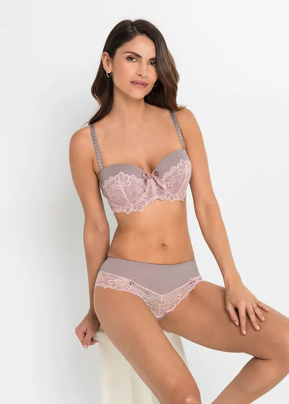 Soutien-gorge balconnet &agrave; armatures, bonprix