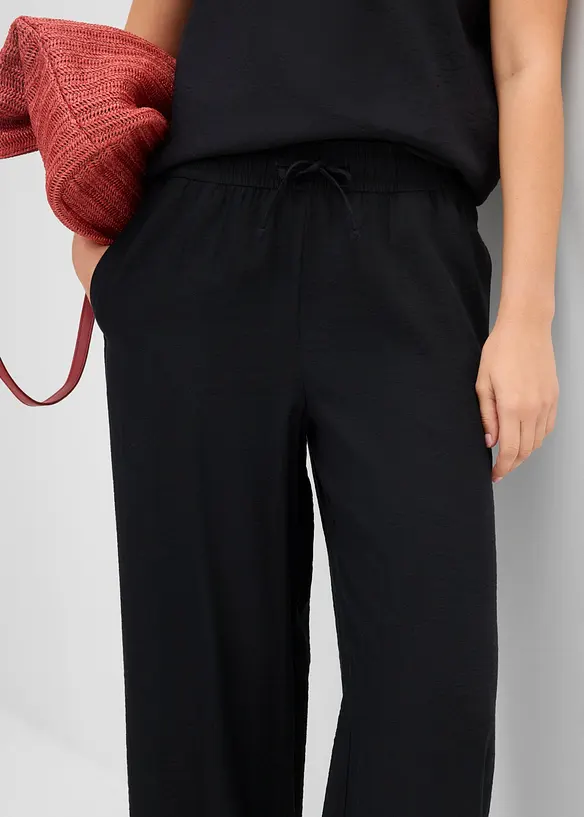 Schlupfhose aus flie&szlig;endem Viskose-Mix, bonprix