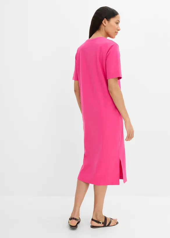 Jerseykleid aus reiner Bio-Baumwolle, bonprix