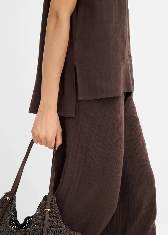 Bluse aus softem Musselin, bonprix
