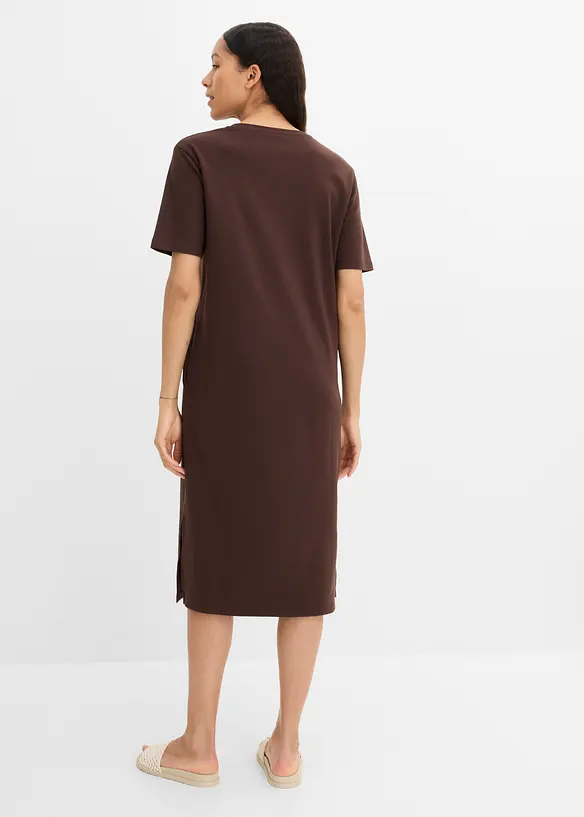 Jerseykleid aus reiner Bio-Baumwolle, bonprix