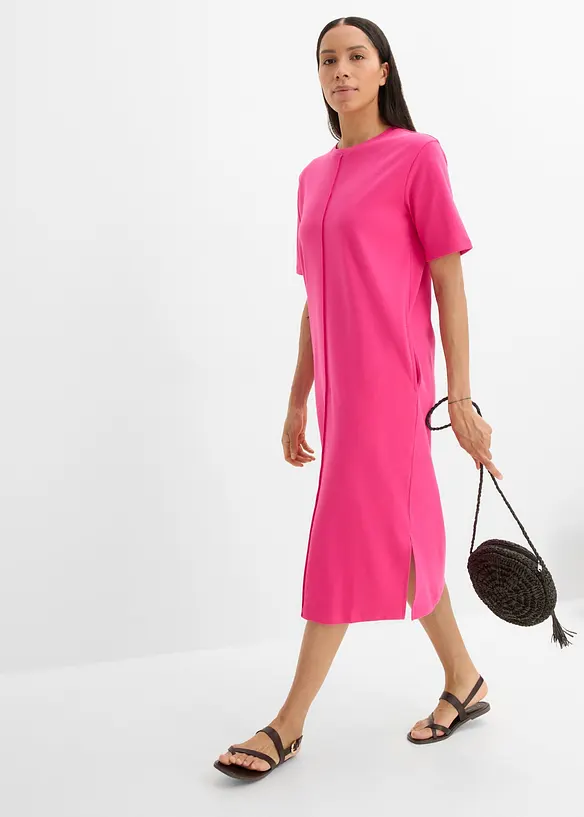 Jerseykleid aus reiner Bio-Baumwolle, bonprix