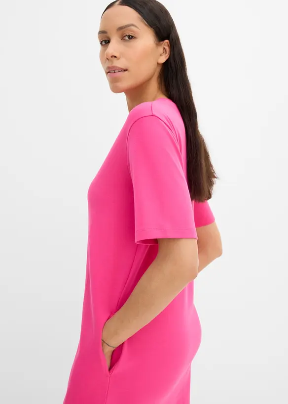 Jerseykleid aus reiner Bio-Baumwolle, bonprix